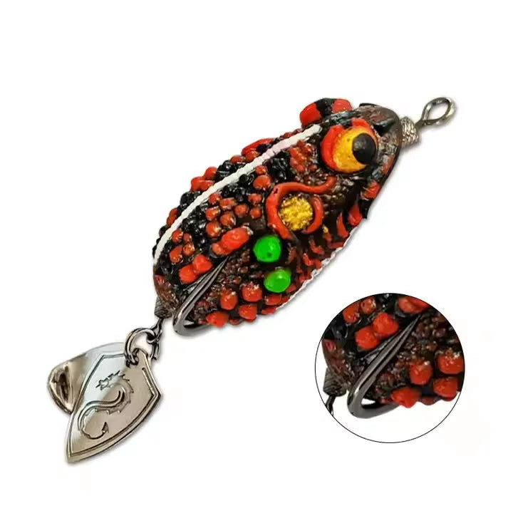 Double Hook Thunder Frog Soft Fishing Lure – Bionic Silicone