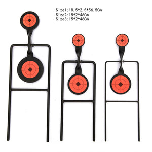 Lavender Marksman Target Double Spinner Shooting Targets - Auto Reset Steel Target MARKSMAN