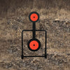 Dark Slate Gray Target Double Spinner Shooting Targets - Auto Reset Steel Target INDIAN SLINGSHOT