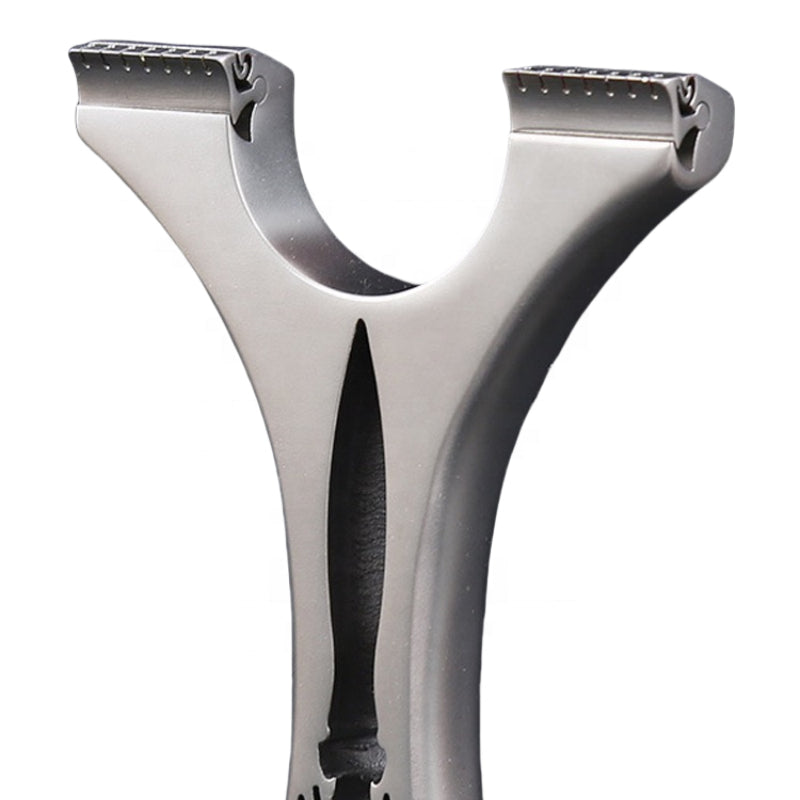 Gray Dragon Tooth Heavenly Sword Stainless Steel Slingshot INDIAN SLINGSHOT