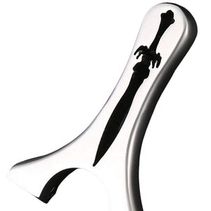 Lavender Dragon Tooth Heavenly Sword Stainless Steel Slingshot INDIAN SLINGSHOT