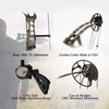 Light Gray Sanlida Archery Dragon X8 Shooting Compound Bow Beginner Kit for Outdoor Practice INDIAN SLINGSHOT