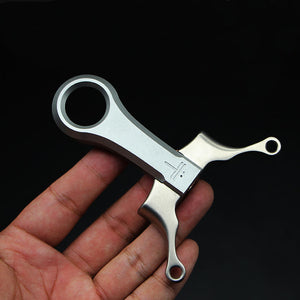 Black Dragonfly Single Card Stainless Steel Slingshot INDIAN SLINGSHOT
