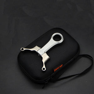 Dark Slate Gray Dragonfly Single Card Stainless Steel Slingshot INDIAN SLINGSHOT