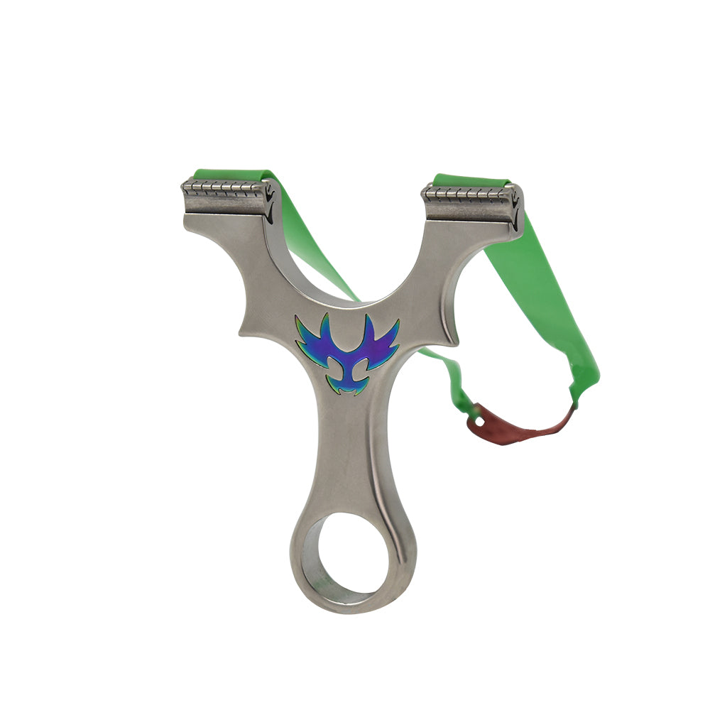 Light Slate Gray Dragon Glow – High Quality Stainless Steel Slingshot for Shooting and outdoor Sports INDIAN SLINGSHOT