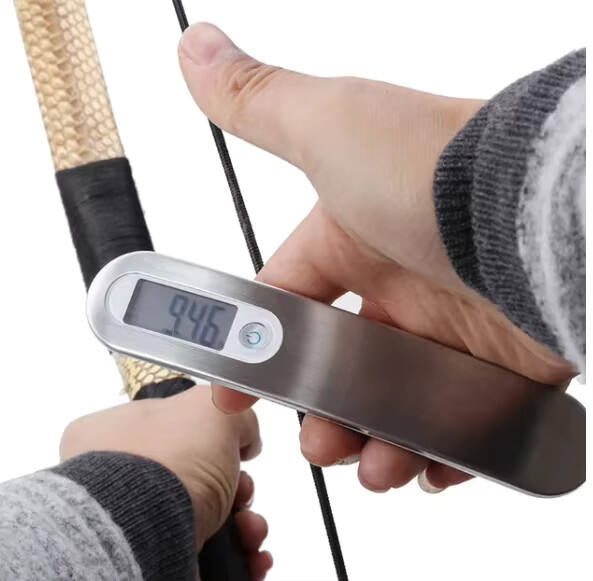 White Smoke Sanlida® Draw Weight Scale Digital Bow Scale Up To 80lbs SANLIDA