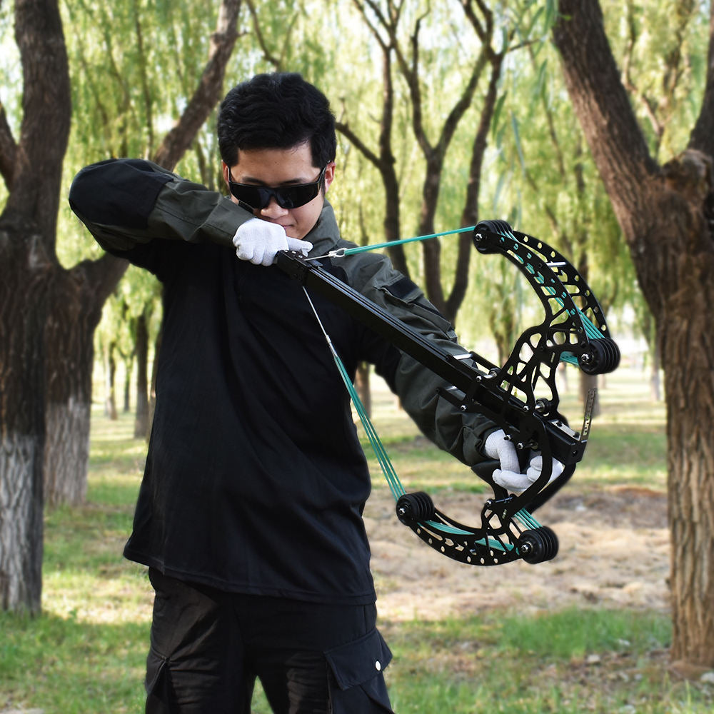 Black High Precision Dual-Purpose Continuous Composite Bow MARKSMAN