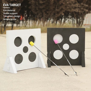 Light Gray SPG EVA Foam Archery Five-Spot Target | Durable & Portable SPG