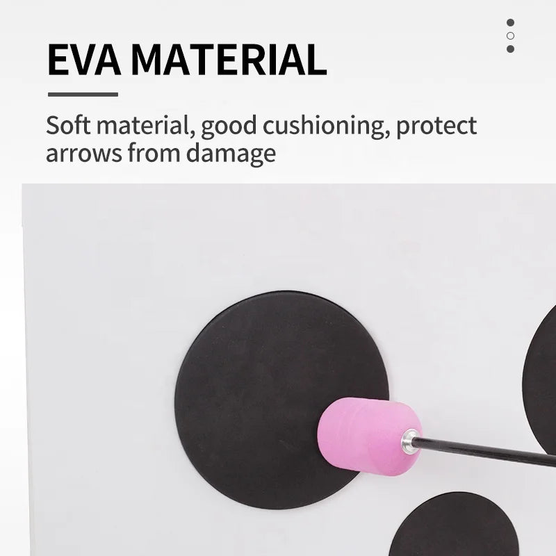 Lavender SPG EVA Foam Archery Five-Spot Target | Durable & Portable SPG