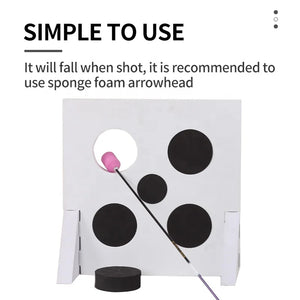 Dark Slate Gray SPG EVA Foam Archery Five-Spot Target | Durable & Portable SPG