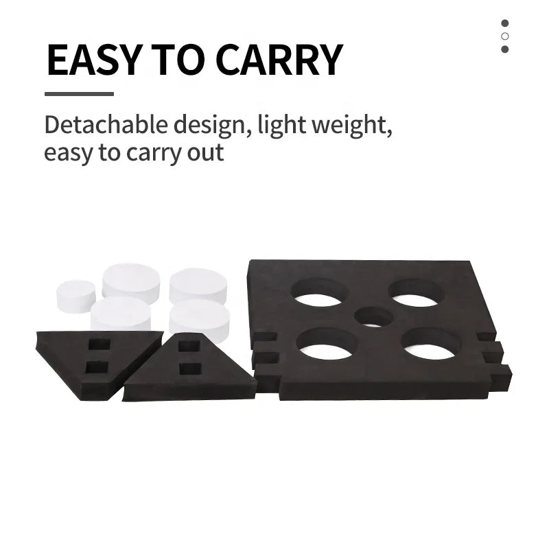 Dark Slate Gray SPG EVA Foam Archery Five-Spot Target | Durable & Portable SPG