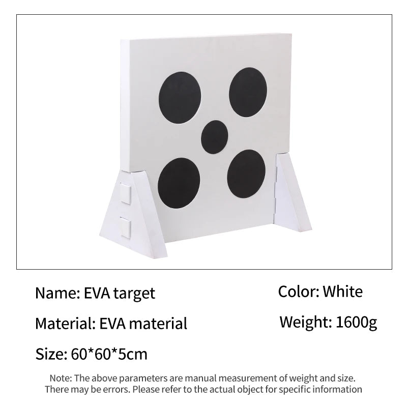 Dark Slate Gray SPG EVA Foam Archery Five-Spot Target | Durable & Portable SPG