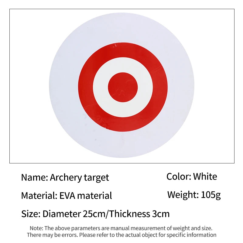SPG EVA Foam Archery Target — Lightweight Training Board (25cm)