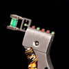 Goldenrod Stainless Steel Hollow Carved Eagle Figure Slingshots For Shooting Slingshot Practice INDIAN SLINGSHOT