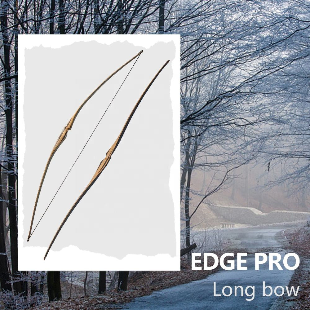 Lavender Old Mountain Archery Edge Pro Longbow – 68" Laminated Wood & Fiberglass Traditional Bow (RH/LH) OLD MOUNTAIN
