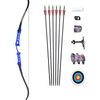 Light Gray Junxing F158 Recurve Bow for Target Shooting and Games INDIAN SLINGSHOT