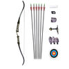 Light Gray Junxing F158 Recurve Bow for Target Shooting and Games INDIAN SLINGSHOT