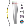 Light Gray Junxing F158 Recurve Bow for Target Shooting and Games INDIAN SLINGSHOT