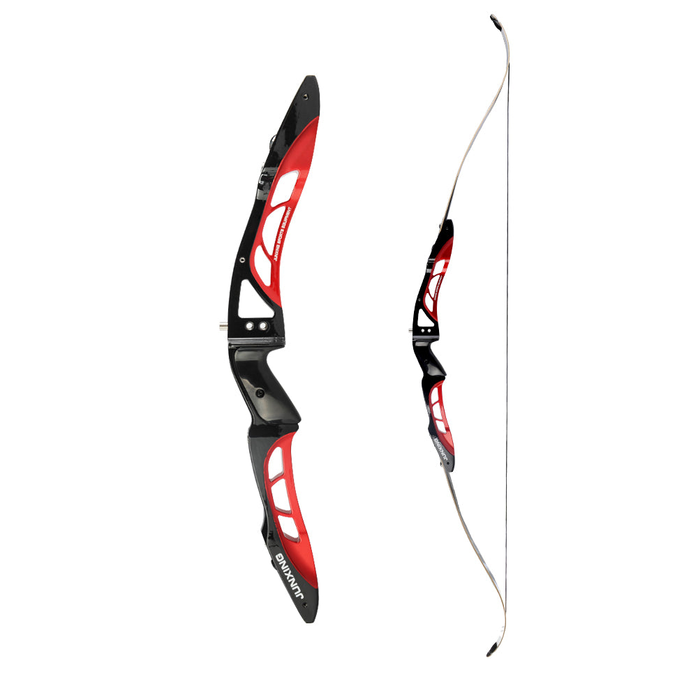 Dark Salmon F165 Recurve Bow Junxing Archery Competitive Sports Bow For Outdoor Shooting JUNXING