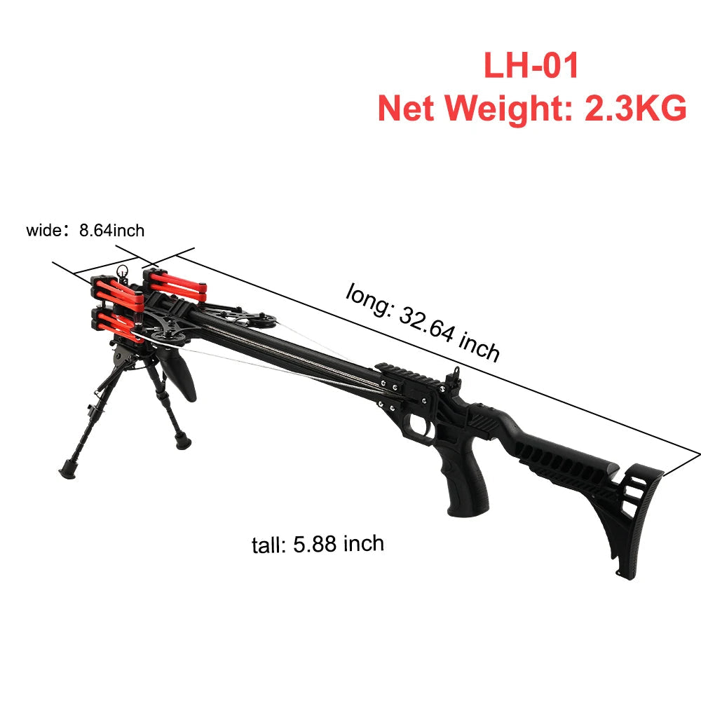 White Smoke RS X7 V5 Black Panther 2.0 | Latest Dual-Mode Slingshot Rifle INDIAN SLINGSHOT