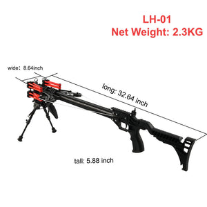 White Smoke RS X7 V5 Black Panther 2.0 | Latest Dual-Mode Slingshot Rifle INDIAN SLINGSHOT