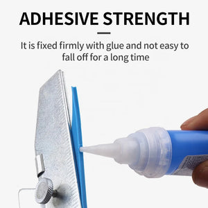 White Smoke SPG Amino Resin Adhesive 20g – Fast Drying Transparent Glue for DIY and Archery SPG