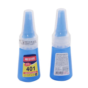 Light Steel Blue SPG Amino Resin Adhesive 20g – Fast Drying Transparent Glue for DIY and Archery SPG