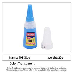 Steel Blue SPG Amino Resin Adhesive 20g – Fast Drying Transparent Glue for DIY and Archery SPG