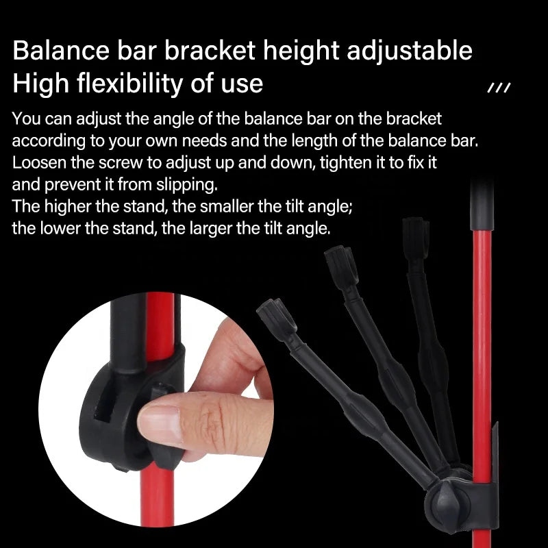 Rosy Brown SPG Fiberglass Folding Recurve Bow Stand – Lightweight & Durable SPG