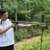 Dark Olive Green Field Wolf Outdoor Fishing Slingshot Precision Target Shooting Slingshot INDIAN SLINGSHOT