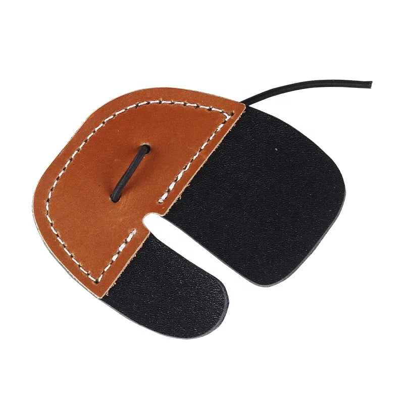 Sienna SPG Finger Guard Leather Archery Tab – Comfortable Protective Gear SPG