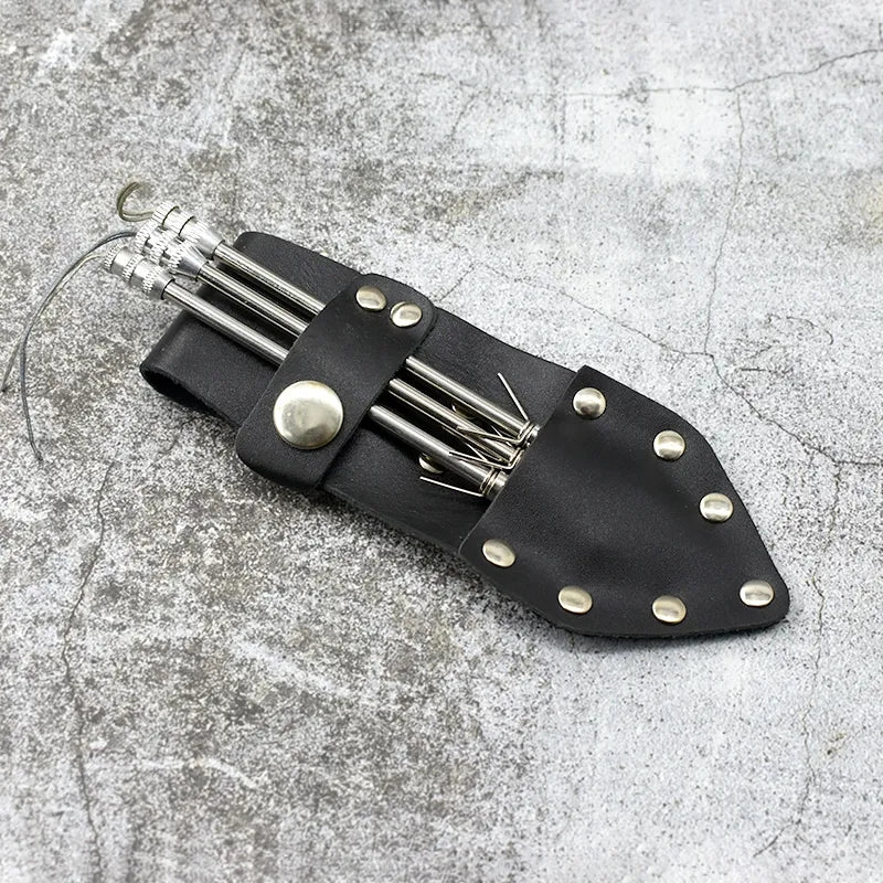 Light Gray High Quality Belt Loop Fishing Dart Holder MARKSMAN