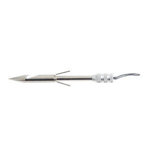 Light Gray SPG Stainless Steel Fishing Arrow Darts Darts | Slingshot &amp; Bowfishing Tips – 9.3cm Silver SPG