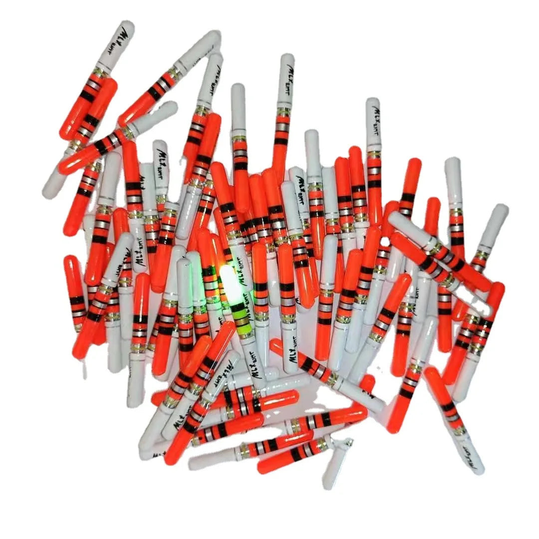 White Smoke Fishing Glow Light Stick – No Battery LED Float Light MARKSMAN