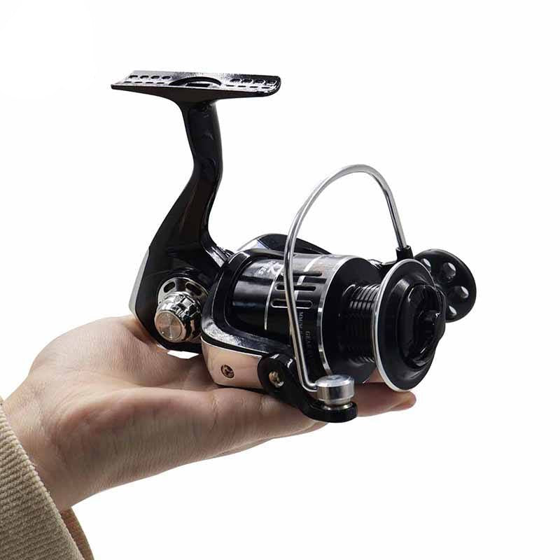 White Smoke Fishing Spinning Reel HZ2000/HZ3000/HZ4000 Metal Body Spinning Reel for River, Lake, Stream & Reservoir Fishing MARKSMAN