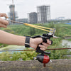 Wheat 5 Bullet Star Fishing Slingshot with Red & Metal Reel Combo Set INDIAN SLINGSHOT