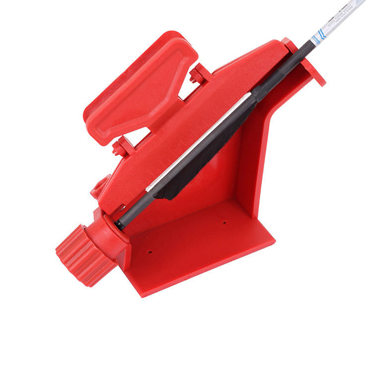 White Smoke Sanlida® Fletching Jig – Adjustable Arrow Shaft Feather Placement Tool SANLIDA