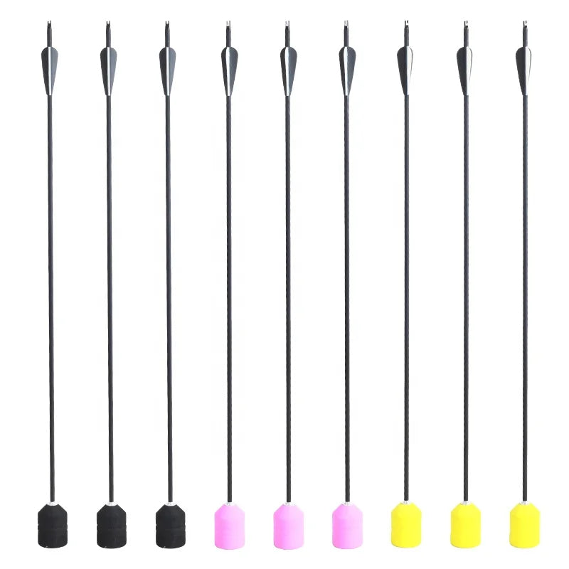 Bisque SPG Foam Tip Fiberglass Arrow – Safe EVA Archery Tag Arrow 88cm SPG