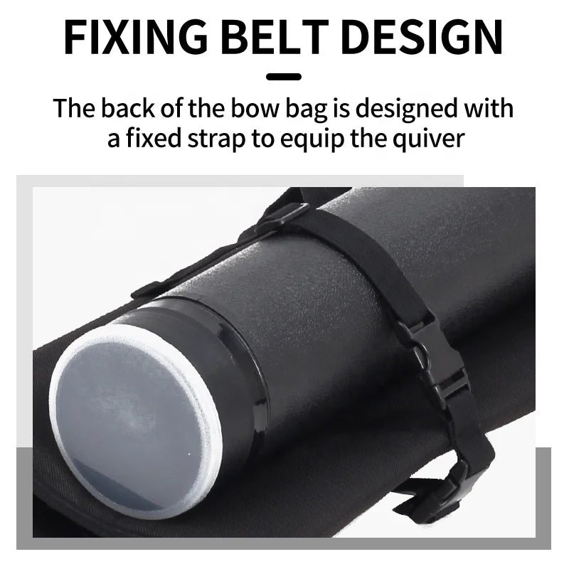 Dark Slate Gray SPG Foldable Bow Bag Oxford Cloth | Recurve Takedown Bow Case SPG