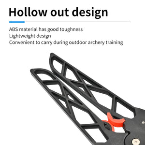 Dark Slate Gray SPG Folding Compound Bow Stand – Lightweight Silicone &amp; ABS Holder SPG