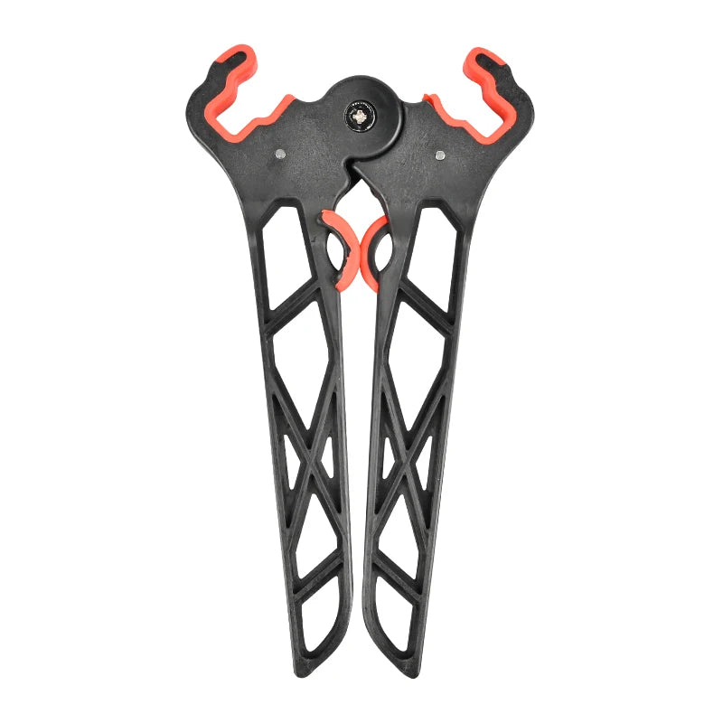 Dark Slate Gray SPG Folding Compound Bow Stand – Lightweight Silicone &amp; ABS Holder SPG