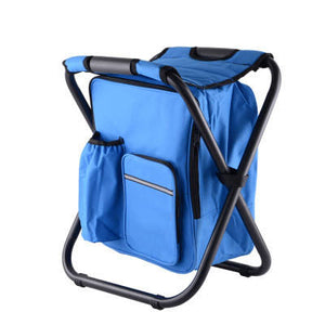 White Smoke Portable Folding Fishing Chair with Cooler Backpack INDIAN SLINGSHOT