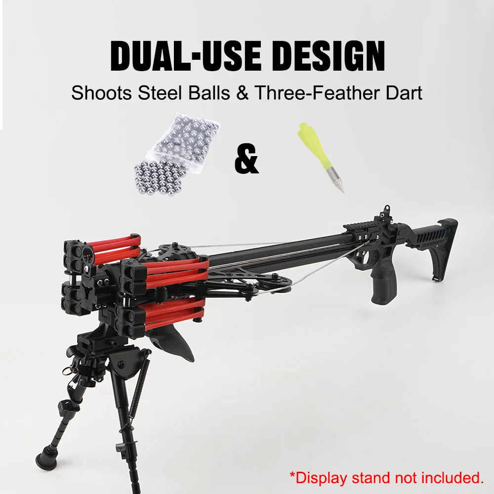 Lavender RS X7 V5 Black Panther 2.0 | Latest Dual-Mode Slingshot Rifle INDIAN SLINGSHOT