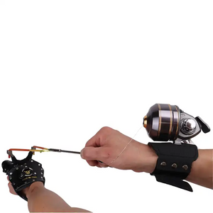 Dim Gray GN40 Black Metal Fishing Reel MARKSMAN