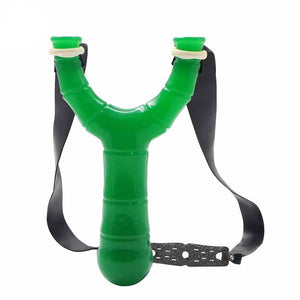 White Smoke GREEN BAMBOO ABS Resin Slingshot – Nature Inspired Bamboo Design Portable Outdoor Slingshot INDIAN SLINGSHOT
