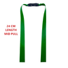 Dark Green New GZK 24CM Length Mid Pull Rubber Band 0.62mm-1.0mm Thickness High Quality Slingshot Catapult Accessories and Replacement Flat Bands - 1 Set GZK