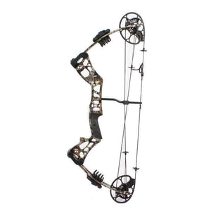 White Smoke Ghost Archery KS01 Beginner's Composite Bow 15-45 lbs Draw Weight RH Composite Bow for Archery Practice and Outdoor Recreation MARKSMAN