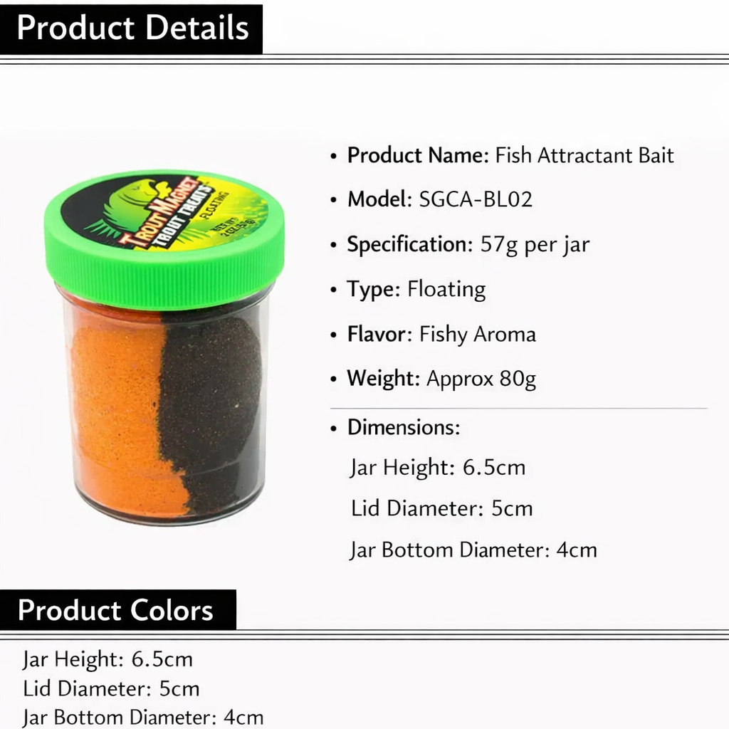 White Smoke Glitter Trout Fishing Dough Bait – Soft Scented Moldable MARKSMAN