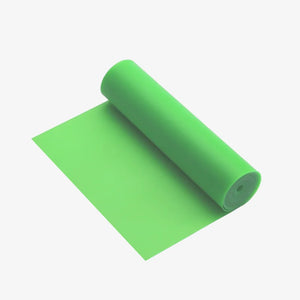 White Smoke GZK UPGRADED 2 Meters Transparent Green Natural Latex Elastic Rubber Band Roll (0.45–0.8 mm) GZK