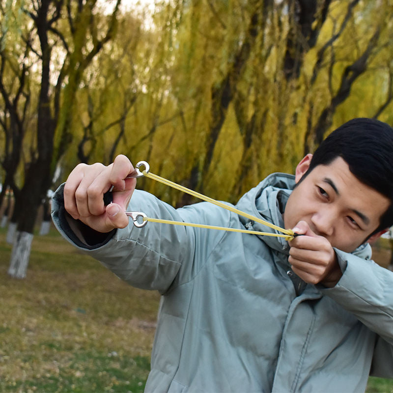 Dark Olive Green GripLine Alloy Slingshot MARKSMAN